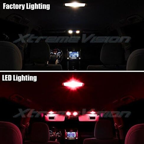 XtremeVision Interior LED for Scion FR-S FRS 2013-2015 (10 Pieces) Red Interior LED Kit + Installation Tool in Saudi Arabia