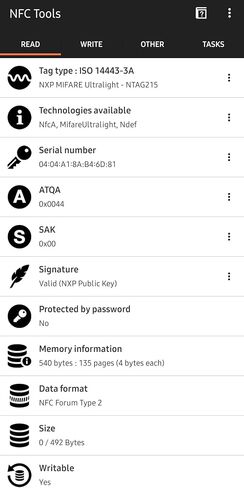 ملصقات NTAG215 NTAG 215 25 مم NFC تعمل مع TagMo (Android) وPlaciibo (iOS) وجميع تطبيقات NFC (11 ملصقًا) in Kuwait