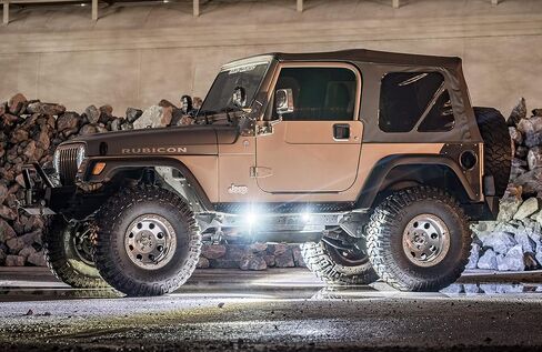 طقم رفع Rough Country 4 بوصة لسيارة جيب رانجلر TJ 4WD 1997-2002 - 90630 in Saudi Arabia