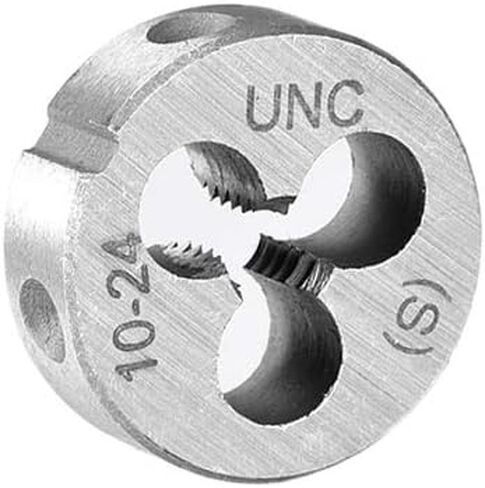 uxcell 4-40 UNC Round Die, Machine Thread Right Hand Threading Die, Alloy Steel Screw Thread Cutting Die in Saudi Arabia