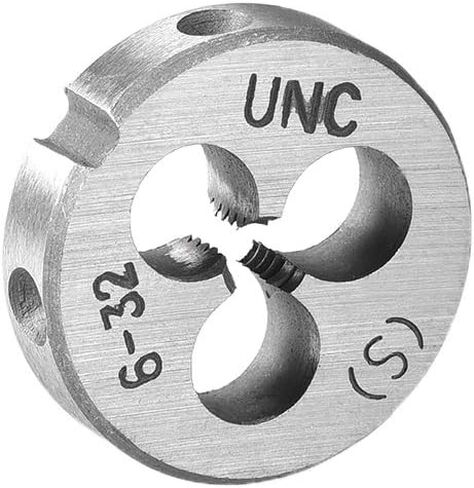 uxcell 4-40 UNC Round Die, Machine Thread Right Hand Threading Die, Alloy Steel Screw Thread Cutting Die in Saudi Arabia
