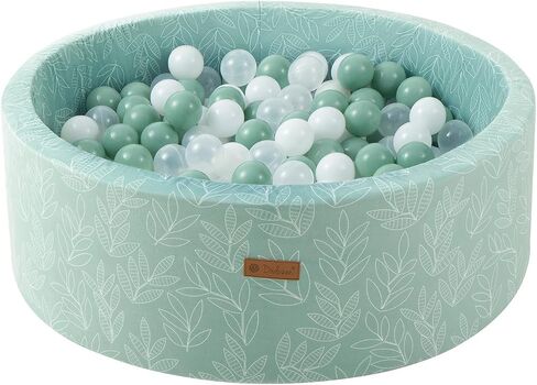 Foam Ball Pit 35.4"x 11.8" for Toddlers and Kids,Round Ball Pool Indoor Outdoor Baby Playpen,Ideal Gift for Infants,Balls not Included - Night Sky in Saudi Arabia