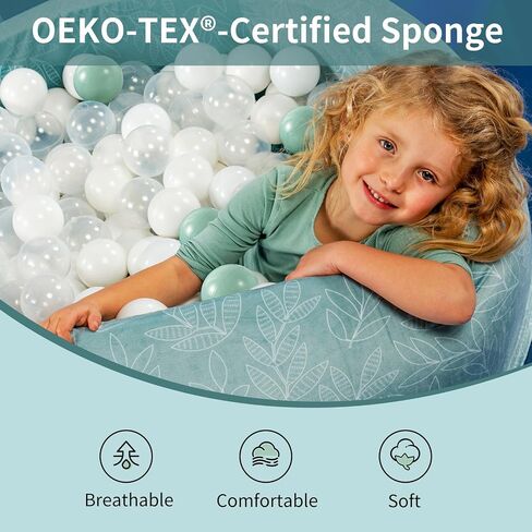 Foam Ball Pit 35.4"x 11.8" for Toddlers and Kids,Round Ball Pool Indoor Outdoor Baby Playpen,Ideal Gift for Infants,Balls not Included - Night Sky in Saudi Arabia