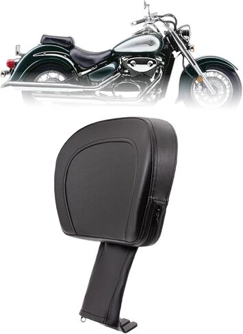 مسند ظهر قابل للتعديل للسائق رايدر لـ VL1500 VL800 C50 C90 سوزوكي بوليفارد (مرصع باللون الأسود) in Saudi Arabia