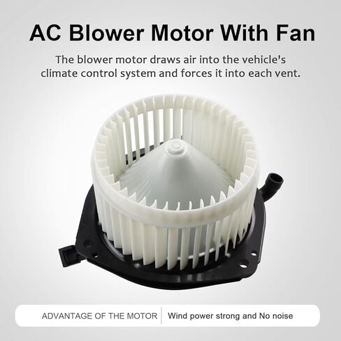 Heater A/C Blower Motor with Fan Cage Fits 2003 2004 2005 2006 2007 2008 Pontiac Vibe, Replaces 15-80547 35080 15-80547 35080 88973567 PM9243 700160 in Saudi Arabia