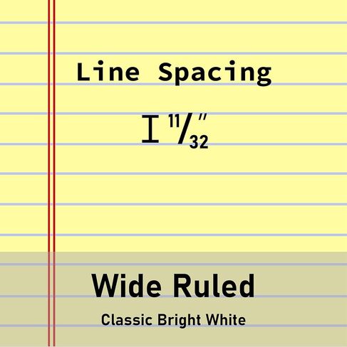 Legal Pads 8.5 x 11, 2 Pack Wide Ruled Lined Notepad, Yellow Legal Pads of Paper Legal Notepads, Micro Perforated Note Pads 8.5 x 11 Legal Pad, Yellow Legal Pads, 50 Sheets Per Writing Pad in Saudi Arabia