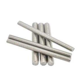M3 M4 M5 M6 Length 20mm 60mm 150mm 200mm 500mm 304 Stainless Steel Full Threaded Rod Fully Metric Thread Rods Screws Bolt Stud(160mm (2Pcs),M6) in Kuwait