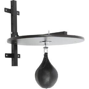 مجموعة منصة حقيبة السرعة، منصة حقيبة السرعة المثبتة على الحائط مع كرة دوارة ولكمة 360 درجة، معدات تدريب الملاكمة شديدة التحمل بارتفاع قابل للتعديل للمنازل وصالات الألعاب الرياضية والشركات والمدارس وما إلى ذلك in Kuwait