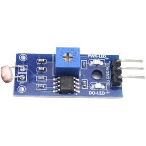وحدة مقاومة الضوء مع مخرج مفتاح الإضاءة الرقمي للمقارنة LM393 متوافق مع مشاريع ESP32 DIY 1 5 قطع (5 قطع) in Kuwait