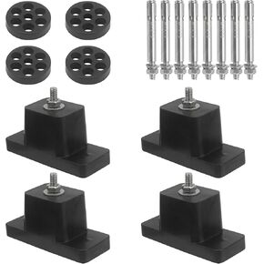 دعامة تثبيت مطاطية مضادة للاهتزاز وممتصة للصدمات لمكثفات مكيف الهواء المنفصلة الصغيرة في الهواء الطلق، دعامة تثبيت على الحائط بحامل أرضي، أقدام ضاغط الهواء in Kuwait