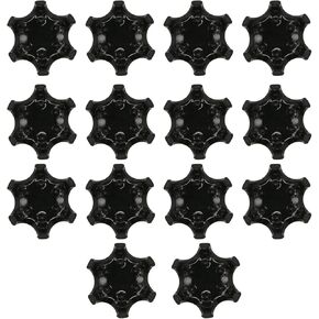 Golf Spikes 14 Pieces Replacement Soft Spikes with Fast Twist Installation for Golf Shoes Cleats Studs Metal Thread Durable Golfing Accessories (White) in Kuwait