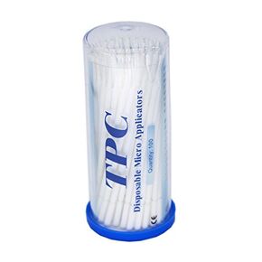 100 Pieces Dental Disposable Product Dental Micro Applicator Brush Bendable Superfine White in Kuwait