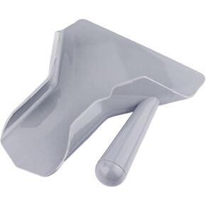 مجرفة مقلاة - مغرفة متينة من الفولاذ المقاوم للصدأ مقاس 12 بوصة للطهي الفعال، مقبض مريح مع سهولة التنظيف، أدوات مطبخ للمنزل، تقسيم الوجبات الخفيفة، تقديم سريع، مغرفة الثلج in Kuwait