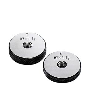 1SET Thread Ring Gauge Plug Gauge Smooth Plug Gauge 6g M0.8 - M100(M68X6 6g) in Kuwait