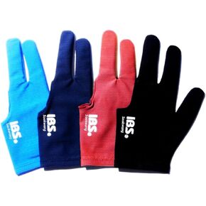 مجموعة قفازات البلياردو - قفاز حمام السباحة بثلاثة أصابع لليد اليسرى، شبكة مسامية، مريحة ومرنة - مجموعة من 4 ألوان in Kuwait