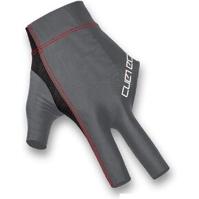 Cuetec AXIS Pool/Billiards Gray Glove; Left Bridge Hand, Large in Kuwait