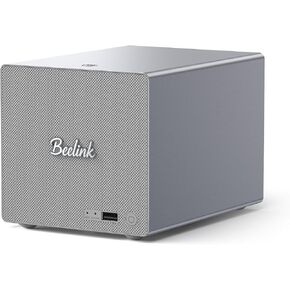 Beelink Mini PC,12th Gen Intel Alder Lake-N100 up to 3.4 GHz, 16GB DDR4 RAM 500GB M.2 SSD Desktop PC, S12 Pro Mini Computers, 4K@60Hz Dual HDMI, USB3.2, WiFi 6 BT5.2, RJ45 LAN, Family-NAS/HTPC in Kuwait