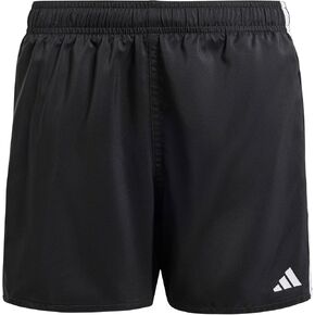 adidas Boys 3-Stripes Swim Shorts, Black/White, XX-Small in Saudi Arabia