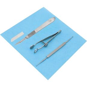 مجموعة إجراءات Stellmacher Ophthalmic Intravitreal Lite، 10 مجموعات في كل صندوق، أدوات من الفولاذ المقاوم للصدأ للاستخدام مرة واحدة للتدريب والاستخدام التعليمي (مجموعة Chalazion) in Kuwait