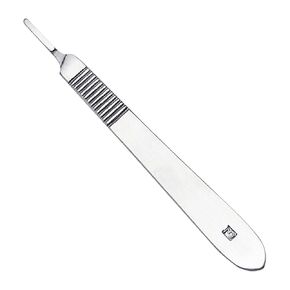 Stellmacher Ophthalmic Scalpel Handle, Premium Stainless Steel Instrument, 12.5 cm Length, Precision Tool for Professional Training and Educational Use (Scalpel Handle) in Kuwait