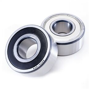 Thickened Double Row Angular Contact Ball Bearings 3200 3201 3202 3203 3204 3205 3206 3207 3208 3209 ATN ZZ 2RS 2RZ M(3203 17x40x17.5,ZZ-Iron Cover Seal) in Kuwait