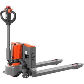 Tory Carrier Full Electric Power Pallet Jack Truck 3300lb Cap. 48" x 27" Fork Size, Lithium Battery Motorized Trucks Lift for Material Handling in Kuwait