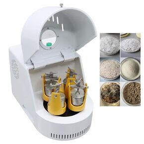Laboratory Ball Mill, Planetary Ball Mill Machine, Lab Planetary Ball Grinding Mill Powder Grinder with 4 x 0.1 L Stainless Steel Jars and Balls, Granularity of 0.1 micrometers in Saudi Arabia