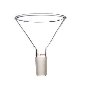 100 مم 24/40 قمع مسحوق زجاجي 100 مل زجاجيات مختبرية in Kuwait