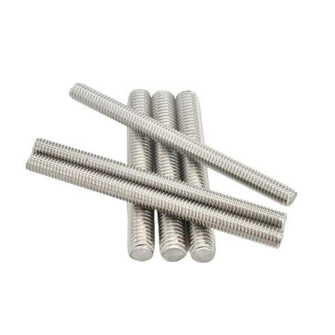 M3 M4 M5 M6 Length 20mm 60mm 150mm 200mm 500mm 304 Stainless Steel Full Threaded Rod Fully Metric Thread Rods Screws Bolt Stud(160mm (2Pcs),M6) in Kuwait