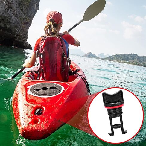 Ouligay 8pcs Kayak Plugs Kayak Drain Plugs Hull Thread Drain Plugs Canoe Boat Plug Boat Drain Plug Scupper Plugs Thread Drain Plugs Lifetime Kayak Accessories for Kayak Dinghy Canoe Boat in Kuwait
