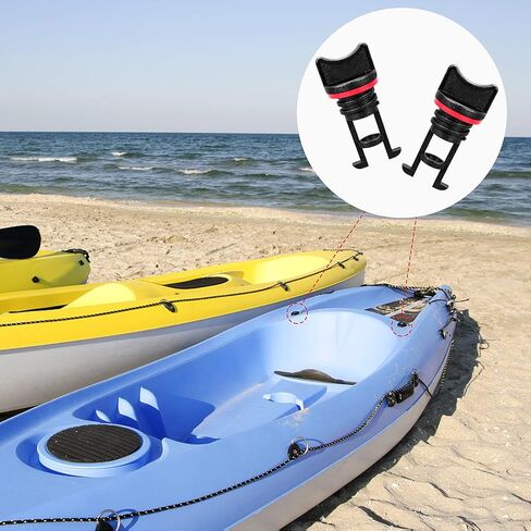 Ouligay 8pcs Kayak Plugs Kayak Drain Plugs Hull Thread Drain Plugs Canoe Boat Plug Boat Drain Plug Scupper Plugs Thread Drain Plugs Lifetime Kayak Accessories for Kayak Dinghy Canoe Boat in Kuwait