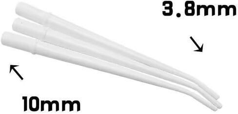 S&Dent 1 Pack = 100PCS 1/8″ Dental Disposable Surgical Aspirator Tips Standard Non-Vented in Saudi Arabia