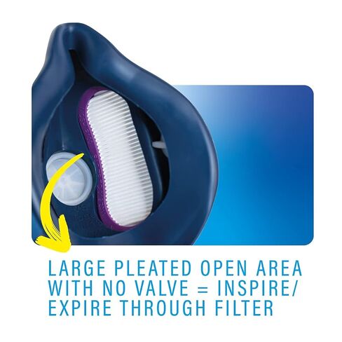 GVS ELIPSE Elastomeric Half Mask Respirator with Source Control with Replaceable and Reusable Filters Included, size S/M in Kuwait