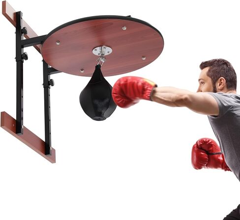 LOYALHEARTDY Speed Bag Platform Speed Bag Stand for Boxing Punching Practice, Height Adjustable Boxing Training Equipment 360° Swivel Speed Bag Platform Kit for Boxing and Fitness Enthusiasts in Saudi Arabia