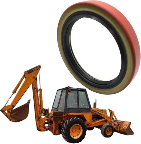 REPLACEMENTKITS.COM Brake Backing Plate Oil Seal Compatible with Case Some Backhoes 480 & 580 Series & Forklifts (Replaces A39273) in Saudi Arabia