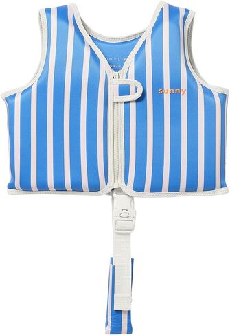 SUNNYLiFE Swim Vest, 1-2 Years, Blue, EPE/Natural Rubber/Polyester, 13.39x12.6x1.77 Inches, 1.27 lbs, Tino The Tiger Design in Saudi Arabia