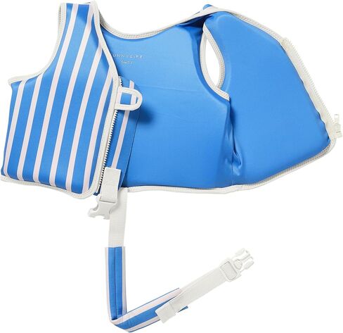 SUNNYLiFE Swim Vest, 1-2 Years, Blue, EPE/Natural Rubber/Polyester, 13.39x12.6x1.77 Inches, 1.27 lbs, Tino The Tiger Design in Saudi Arabia