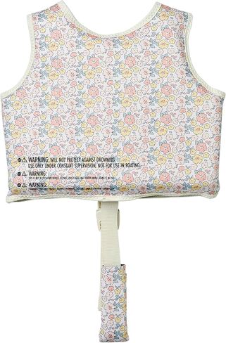 SUNNYLiFE Swim Vest, 2-3 Years, Into The Garden Ditsy Floral, EPE/Natural Rubber/Polyester, 14.57x12.8x1.97 Inches, 1.38 lbs in Saudi Arabia