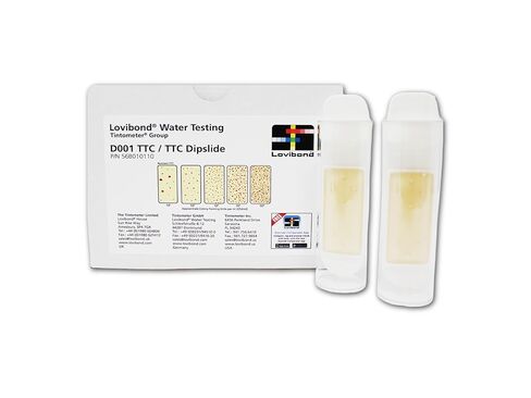 Lovibond 56B010110 Dipslide: D001 TTC/TTC، إجمالي العدد القابل للحياة (TVC) في المياه والأسطح، 10/pk in Kuwait