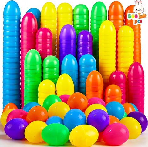 UMELEELR 12PCS مجموعة بيض عيد الفصح مملوءة ، 12 من كل من النباتات النضرة ، ألعاب بيض مفاجأة للأطفال تفضل حفلات عيد الفصح ، حشو سلة عيد الفصح/حشو ، هدايا عيد الفصح ، جوائز بيض عيد الفصح in Kuwait