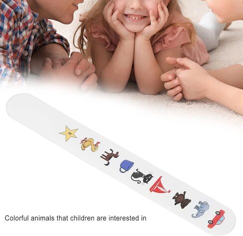 Fixation Stick Vision Tester, Coating Thicken, Clear Colorful Animal Patterns, Kids Vision Optometry Test Card, 2 Sizes(#1) in Saudi Arabia