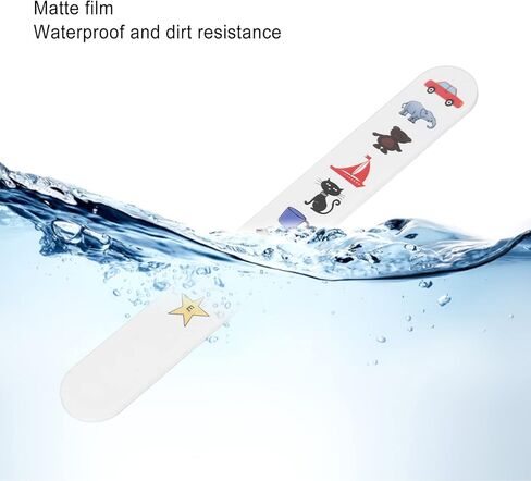Fixation Stick Vision Tester, Coating Thicken, Clear Colorful Animal Patterns, Kids Vision Optometry Test Card, 2 Sizes(#1) in Saudi Arabia