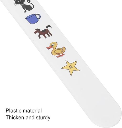 Fixation Stick Vision Tester, Coating Thicken, Clear Colorful Animal Patterns, Kids Vision Optometry Test Card, 2 Sizes(#1) in Saudi Arabia