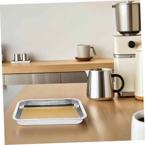 صينية تشريح من الفولاذ المقاوم للصدأ قطعتين من ستوبازا مع قاعدة شمع، أداة بيولوجية احترافية لمختبرات الجامعة، سهلة التنظيف ومتعددة الاستخدامات للتعليم والبحث in Kuwait