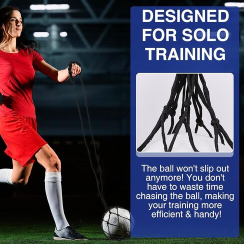 4 قطع شبكة كرة قدم للأطفال، شبكة مرنة لتدريب كرة القدم بدون استخدام اليدين (تناسب مقاس الكرة 3، 4، 5) in Kuwait