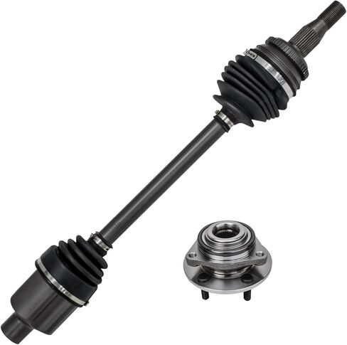 Detroit Axle-أمامي 2PC U-Coint Axles لـ 94-01 Dodge RAM 1500 ، 94-97 RAM 2500 ، 2 U-Coint Axle Mawts Assembly 1994 1995 1996 1997 replimation in Kuwait