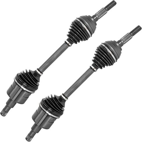 Detroit Axle-أمامي 2PC U-Coint Axles لـ 94-01 Dodge RAM 1500 ، 94-97 RAM 2500 ، 2 U-Coint Axle Mawts Assembly 1994 1995 1996 1997 replimation in Kuwait