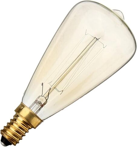 Bulb Lamp Reproduction 40 Watt E14 ST48 Dimmable Incandescent Vintage Light Bulb 40W Warm White 220-240V(10 pcs) in Saudi Arabia