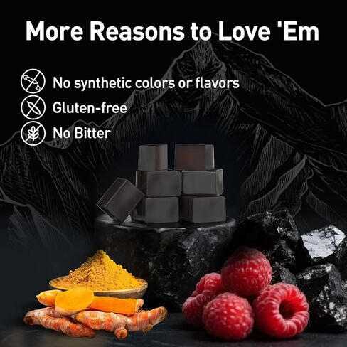 Shilajit Gummies with Ashwagandha for Men & Women, 85+ Trace Minerals, 75% Fulvic Acid, Energy, Stamina & Immune Support, Vegan Non-GMO Supplement, 60 Count in Saudi Arabia