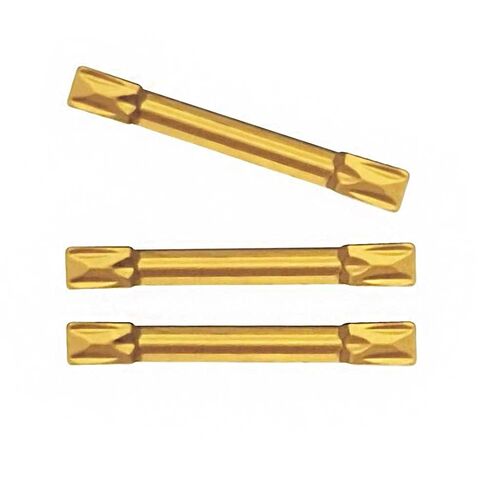 20pcs MGMN200-G Tin Coated Carbide Grooving Inserts 2mm Wide Grooving Carbide Inserts Lathe Cutters for MGEHR/MGIVR Lathe Grooving Cut-Off Tool (20pcs MGMN200) in Saudi Arabia